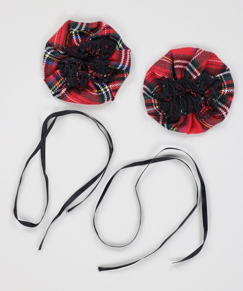 SPINNS（スピンズ）の「チャイナお団子ヘアアクセサリー（その他ヘアアクセサリー・レディース・ブルー/ホワイト/レッド・ONESIZE）」の12枚目の写真