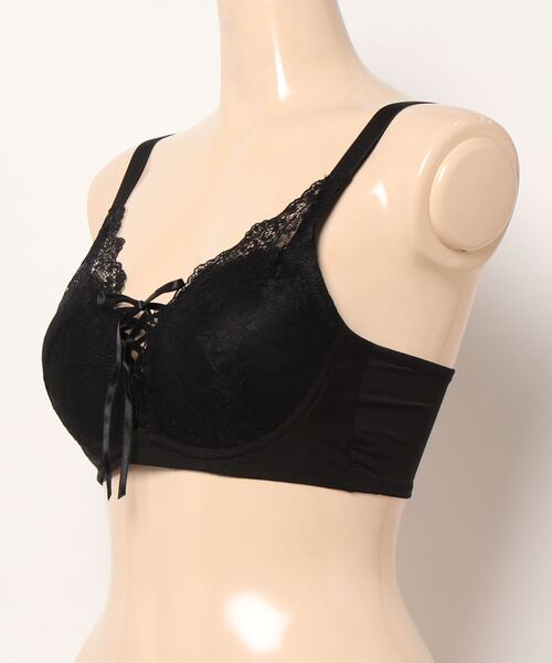YU'NOW（ユナウ）の「谷間メイクのぷるるんナイトブラ（ナイトブラ・レディース・グリーン/ブラック/クリーム・M/L/XL）」の15枚目の写真