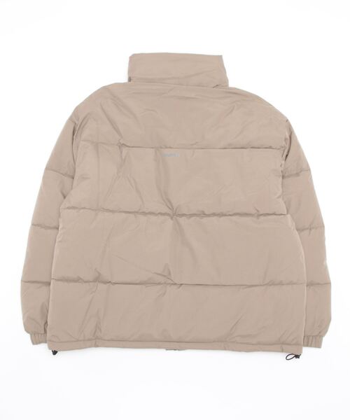 HOOK（フック）の「【HOOK】ベーシックハイネック中綿ジャケット（ダウンジャケット/コート・メンズ・ネイビー/ベージュ・M/L/XL/XXL）」の6枚目の写真