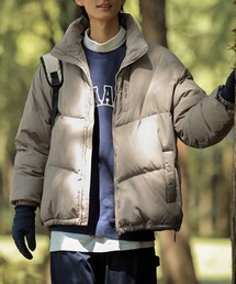 HOOK | 【HOOK】ベーシックハイネック中綿ジャケット(ダウンジャケット/コート)