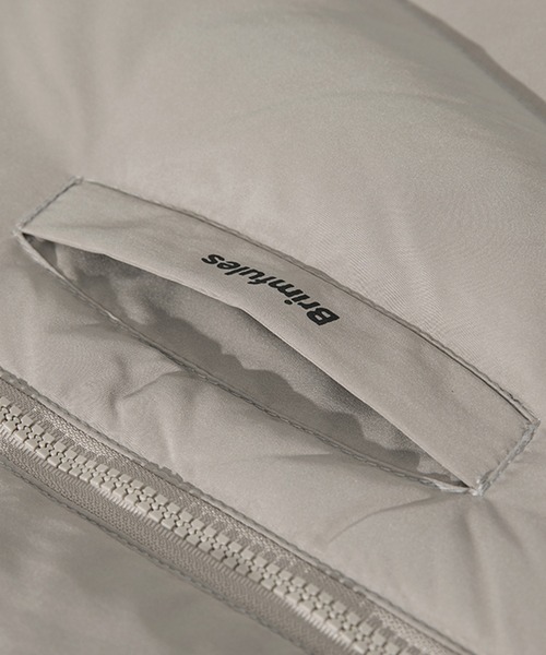 HOOK（フック）の「【HOOK】ベーシックハイネック中綿ジャケット（ダウンジャケット/コート・メンズ・ネイビー/ベージュ・M/L/XL/XXL）」の13枚目の写真