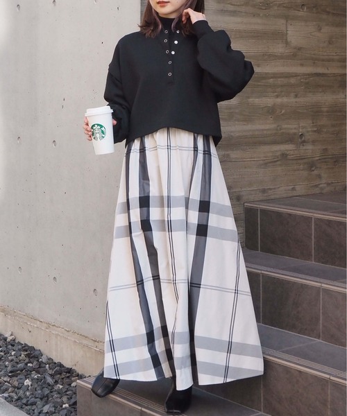 tiptop（ティップトップ）の「ドット釦プルオーバー×ワンピースSET（ワンピース・レディース・ブラック/グレー/ブラック系その他/グレー系その他/ブラック系その他2/グレー系その他2・FREE）」の17枚目の写真