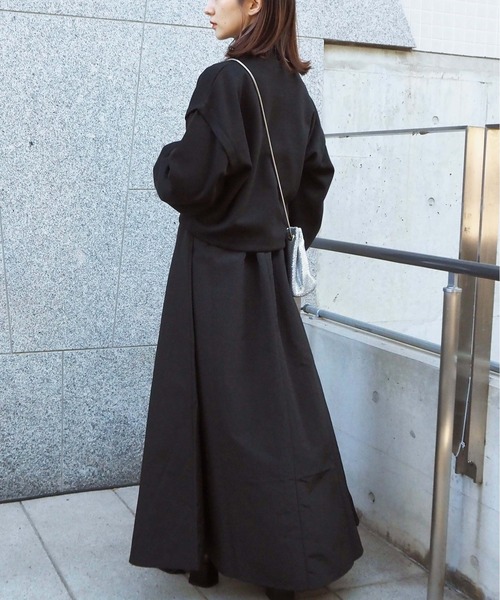 tiptop（ティップトップ）の「ドット釦プルオーバー×ワンピースSET（ワンピース・レディース・ブラック/グレー/ブラック系その他/グレー系その他/ブラック系その他2/グレー系その他2・FREE）」の9枚目の写真