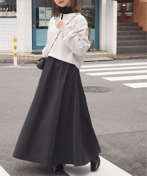 tiptop（ティップトップ）の「ドット釦プルオーバー×ワンピースSET（ワンピース・レディース・ブラック/グレー/ブラック系その他/グレー系その他/ブラック系その他2/グレー系その他2・FREE）」の13枚目の写真