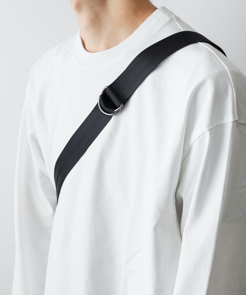 ATTACHMENT(アタッチメント)の「PE / NYマットクロス ショルダーショッピングバッグ / PE / NY MAT CLOTH SHOULDER SHOPPING BAG(ショルダーバッグ・メンズ・ブラック・FREE)」の10枚目の写真