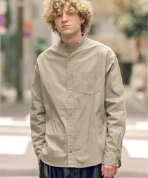 COLIN | COLIN:Ritz BAND COLLAR SHIRTS / Ritz コットン タイプライター バンドカラーシャツ(シャツ/ブラウス)
