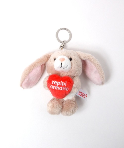 repipi armario（レピピ アルマリオ）の「【NICI×repipi】ぬいぐるみキーホルダー（チャーム・キッズ・ホワイト/その他1/その他2・FREE）」の9枚目の写真