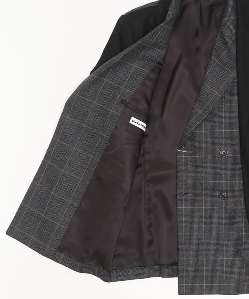 SOFTHYPHEN（ソフトハイフン）の「DOUBLE FRONT JACKET（テーラード