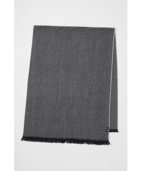 AZUL by moussy（アズールバイマウジー）の「SOFT TOUCH CHECK MUFFLER/ソフトタッチチェックマフラー（マフラー・メンズ・ブラック系その他/グレー系その他・FREE）」の12枚目の写真