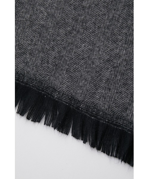 AZUL by moussy（アズールバイマウジー）の「SOFT TOUCH CHECK MUFFLER/ソフトタッチチェックマフラー（マフラー・メンズ・ブラック系その他/グレー系その他・FREE）」の15枚目の写真