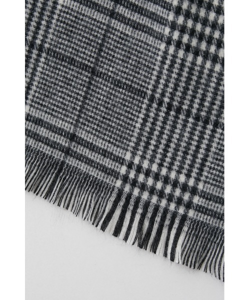 AZUL by moussy（アズールバイマウジー）の「SOFT TOUCH CHECK MUFFLER/ソフトタッチチェックマフラー（マフラー・メンズ・ブラック系その他/グレー系その他・FREE）」の8枚目の写真