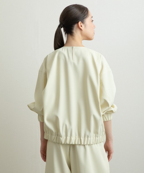 Liyoca（リヨカ）の「【Liyoca】カルゼランダムタックブルゾン 