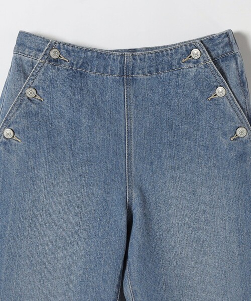 SHIPS any（シップス エニィ）の「SHIPS any:〈ウォッシャブル〉マリン ストレート デニム パンツ［SHIPS any DENIM］◇（デニムパンツ・レディース・ブルー・36/38/40）」の3枚目の写真