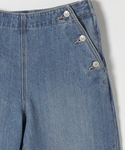 SHIPS any（シップス エニィ）の「SHIPS any:〈ウォッシャブル〉マリン ストレート デニム パンツ［SHIPS any DENIM］◇（デニムパンツ・レディース・ブルー・36/38/40）」の6枚目の写真