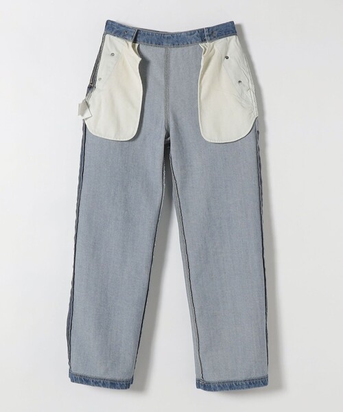 SHIPS any（シップス エニィ）の「SHIPS any:〈ウォッシャブル〉マリン ストレート デニム パンツ［SHIPS any DENIM］◇（デニムパンツ・レディース・ブルー・36/38/40）」の8枚目の写真