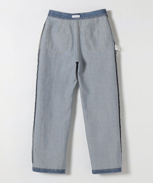 SHIPS any（シップス エニィ）の「SHIPS any:〈ウォッシャブル〉マリン ストレート デニム パンツ［SHIPS any DENIM］◇（デニムパンツ・レディース・ブルー・36/38/40）」の9枚目の写真