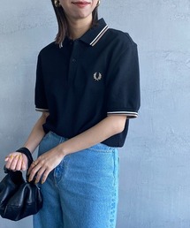 FRED PERRY | [FRED PERRY/フレッドペリー] ツインティップライン ワンポイントロゴ刺繍ポロシャツ(ポロシャツ)