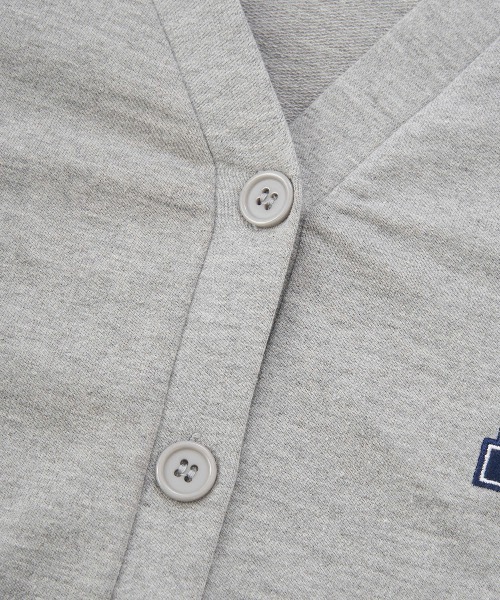 repipi armario（レピピ アルマリオ）の「【repipi armario / レピピアルマリオ】キッズ裏毛カーディガン（カーディガン/ボレロ・キッズ・杢グレー/ホワイト/ピンク・140/150/160/170）」の14枚目の写真