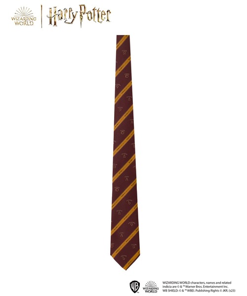 EASTBOY（イーストボーイ）の「ネクタイ レジメ×杖×呪文 Harry Potter 【ハリー・ポッター】（ネクタイ・レディース・ブルー系その他/グリーン系/グレー系/ボルドー・F）」の4枚目の写真