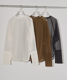 TODAYFUL - TODAYFUL　Sheer Crewneck Pullover TODAYFUL（トゥデイフル）の「Sheer Crewneck Pullover（Tシャツ