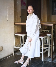 NATURAL BEAUTY BASIC | デニムマーメイドスカート(デニムスカート)