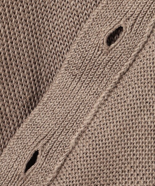 23区(ニジュウサンク)の「リネンコード カーディガン(カーディガン/ボレロ・レディース・アイボリー系/ブラウン系/ベージュ系・38)」の22枚目の写真