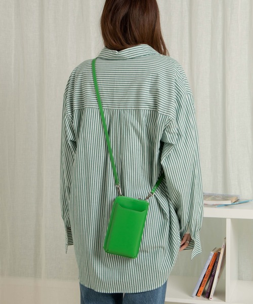 WEGO（ウィゴー）の「WEGO/マルチジップウォレットショルダー（ショルダーバッグ・レディース・ブラック/グリーン/ライトベージュ・FREE）」の10枚目の写真