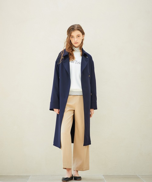 LE SOUK HOLIDAY(ルスークホリデー)の「スマートワイドパンツ(スラックス・レディース・ベージュ/ブラック/ネイビー・M/L/S)」の18枚目の写真