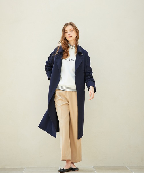 LE SOUK HOLIDAY(ルスークホリデー)の「スマートワイドパンツ(スラックス・レディース・ベージュ/ブラック/ネイビー・M/L/S)」の19枚目の写真