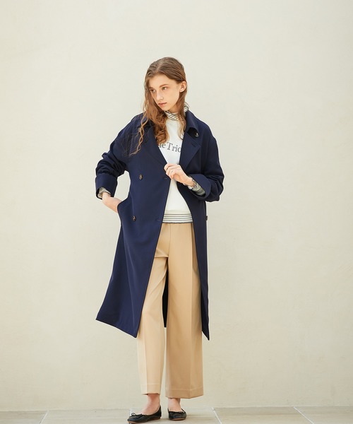 LE SOUK HOLIDAY(ルスークホリデー)の「スマートワイドパンツ(スラックス・レディース・ベージュ/ブラック/ネイビー・M/L/S)」の20枚目の写真