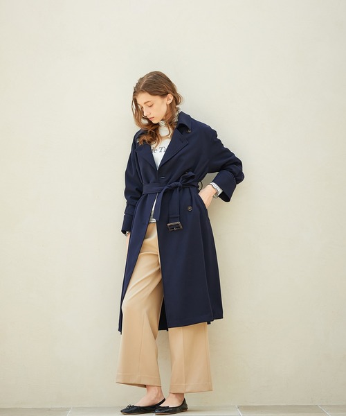 LE SOUK HOLIDAY(ルスークホリデー)の「スマートワイドパンツ(スラックス・レディース・ベージュ/ブラック/ネイビー・M/L/S)」の21枚目の写真