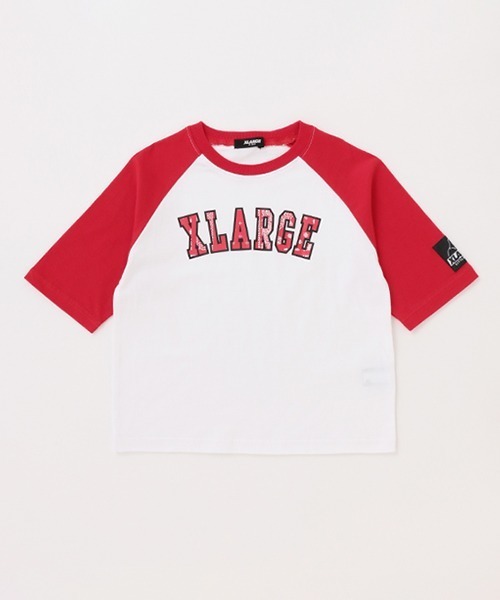 xlarge kids ロゴ&OGラグラン半袖Tシャツ 130cm 新品 XLARGE KIDS