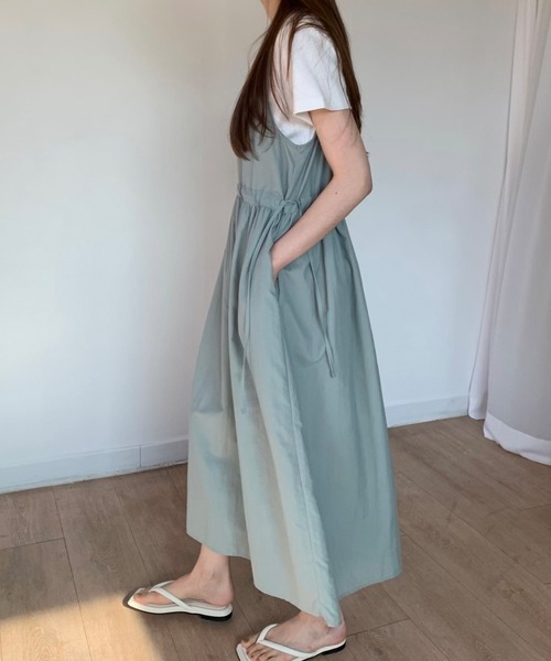 fd style（エフディ スタイル）の「ストリングフレアレイヤードワンピース（ワンピース・レディース・Kelly/Black・FREE）」の22枚目の写真