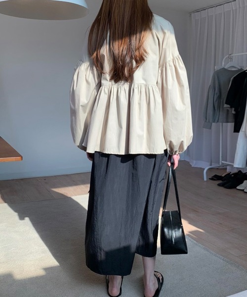 fd style（エフディ スタイル）の「ストリングフレアレイヤードワンピース（ワンピース・レディース・Kelly/Black・FREE）」の7枚目の写真