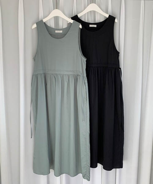 fd style（エフディ スタイル）の「ストリングフレアレイヤードワンピース（ワンピース・レディース・Kelly/Black・FREE）」の15枚目の写真