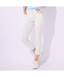 marie claire GOLF/マリクレール ゴルフ ゴルフウェア 接触冷感 UVカット ストレッチ 総柄 9分丈 ロングパンツ ストレッチパンツ
