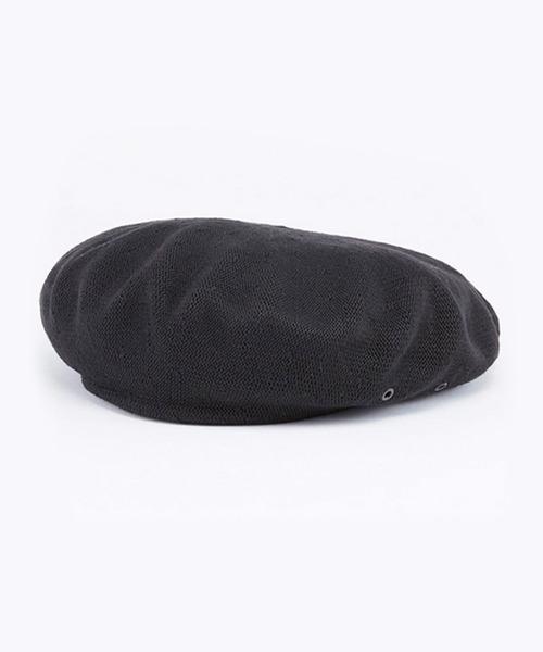 CPH（シーピーエイチ）の「611CO BERET SOLID COTTON / ベレー ソリッドコットン（ハンチング/ベレー帽・メンズ・ブラック・FREE）」の11枚目の写真
