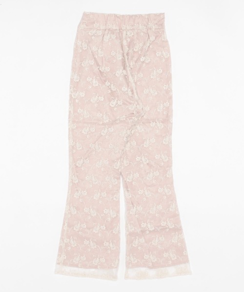 パンツ muguet pink flare denim pants S muguet pink flare denim pants - メルカリ