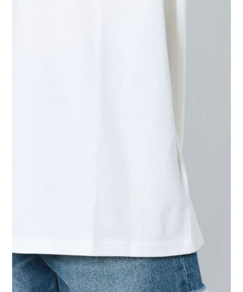 GYDA（ジェイダ）の「BROWSE Bijou BIG Tシャツ（Tシャツ/カットソー・レディース・ブラック/オフホワイト/ピンク・FREE）」の19枚目の写真