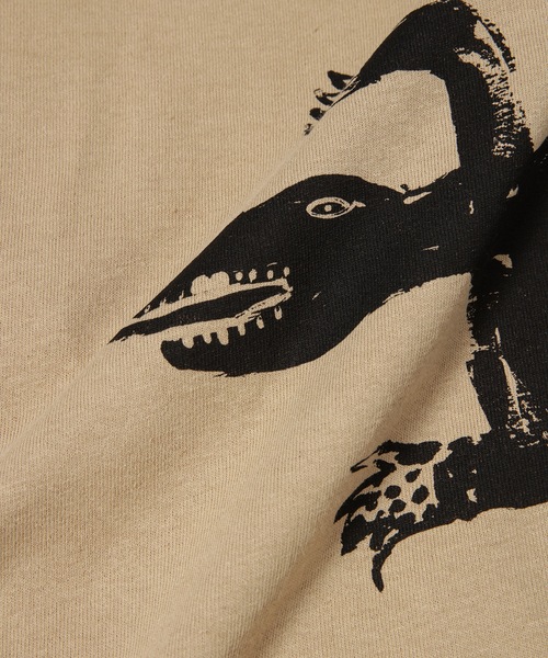 SASQUATCHfabrix.（サスクワァッチファブリックス）の「“CROCODILE” T-SHIRT（Tシャツ/カットソー・メンズ・ホワイト/ベージュ・M/L）」の4枚目の写真