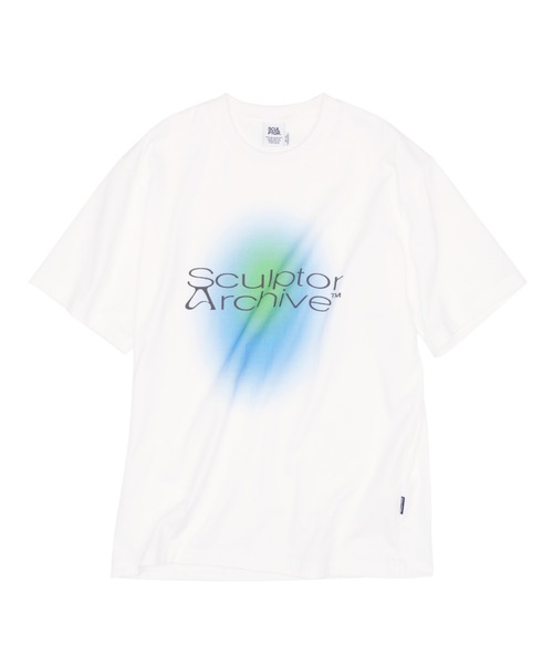 SCULPTOR(スカルプター)の「Colour Archive Logo Tee/カラーアーカイブロゴT(Tシャツ/カットソー・レディース・ホワイト/ピンク/ライトグリーン・MEDIUM/LARGE)」の5枚目の写真