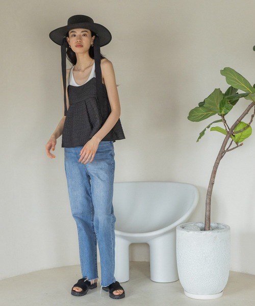 eL（エル）の「【eL】Piping Hat/905707（ハット・レディース・ブラック/ベージュ・FREE）」の15枚目の写真