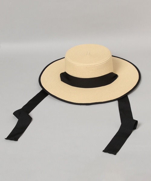 eL（エル）の「【eL】Piping Hat/905707（ハット・レディース・ブラック/ベージュ・FREE）」の9枚目の写真