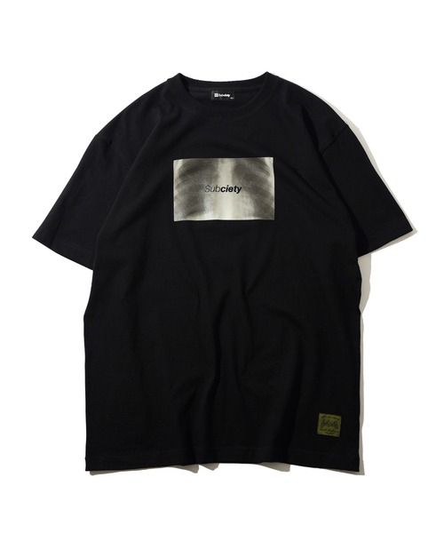 tシャツ SUBLIMATION/サブリメイション/グラフィックＴＥＥ レディース メンズ Subciety（サブサエティ）の「SKULL FLOWER TEE（Tシャツ