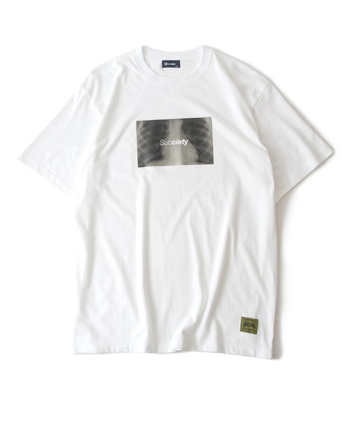 Subciety(サブサエティ)の「X-RATIO TEE(Tシャツ/カットソー・メンズ・レッド/ホワイト/ブラック/スミクロ・MEDIUM/LARGE/X-LARGE/XX-LARGE/SMALL)」の8枚目の写真