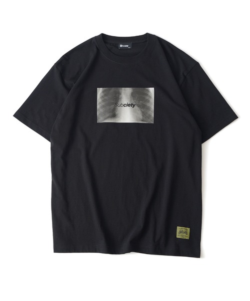 Subciety(サブサエティ)の「X-RATIO TEE(Tシャツ/カットソー・メンズ・レッド/ホワイト/ブラック/スミクロ・MEDIUM/LARGE/X-LARGE/XX-LARGE/SMALL)」の9枚目の写真