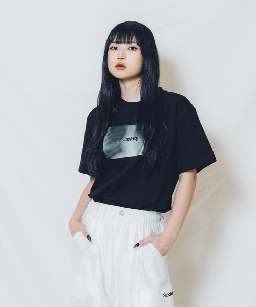 Subciety(サブサエティ)の「X-RATIO TEE(Tシャツ/カットソー・メンズ・レッド/ホワイト/ブラック/スミクロ・MEDIUM/LARGE/X-LARGE/XX-LARGE/SMALL)」の14枚目の写真