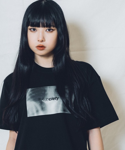 Subciety(サブサエティ)の「X-RATIO TEE(Tシャツ/カットソー・メンズ・レッド/ホワイト/ブラック/スミクロ・MEDIUM/LARGE/X-LARGE/XX-LARGE/SMALL)」の15枚目の写真