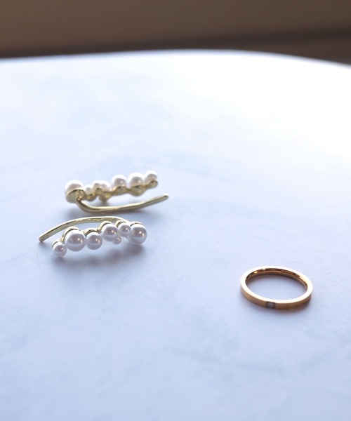 florist(フローリスト)の「7連パールイヤーカフ 片耳用(イヤーカフ・レディース・ゴールド/ゴールド系その他・FREE)」の11枚目の写真