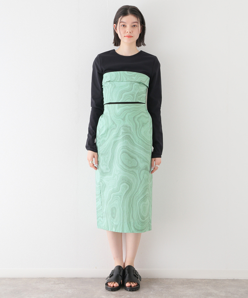 HOLZWEILER(ホルツワイラー)の「【HOLZWEILER/ホルツウェイラー】NINA PRINT CORSET:ブラウス(シャツ/ブラウス・レディース・グリーン・X-SMALL)」の18枚目の写真